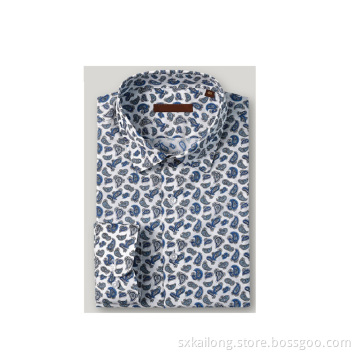 Mens Cotton Shirt Long Sleeves
